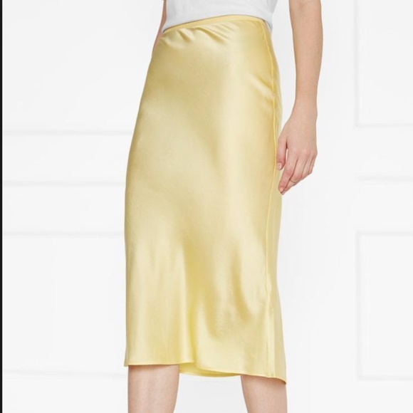 anine bing slip skirt